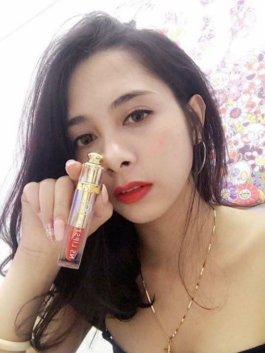 son kem ns lipstick đỏ cam