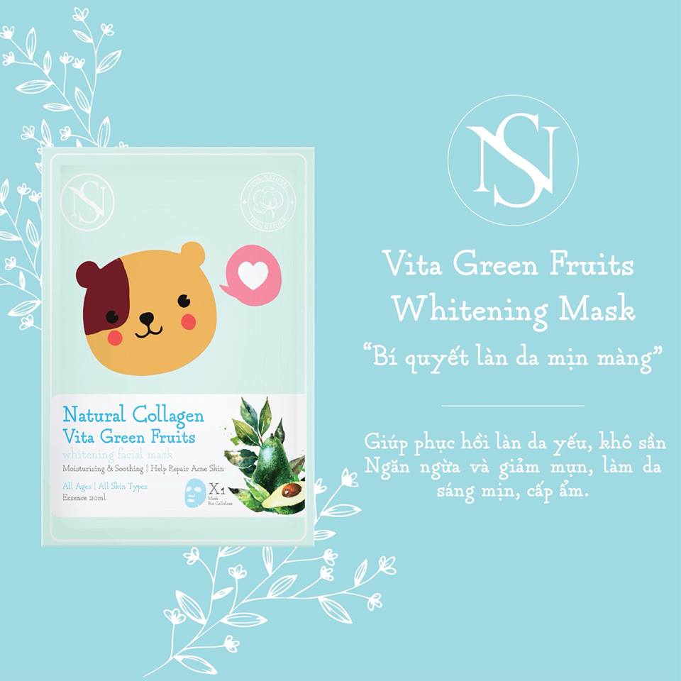 Mặt nạ NS Mask -mặt nạ Nấm Hoài Thương