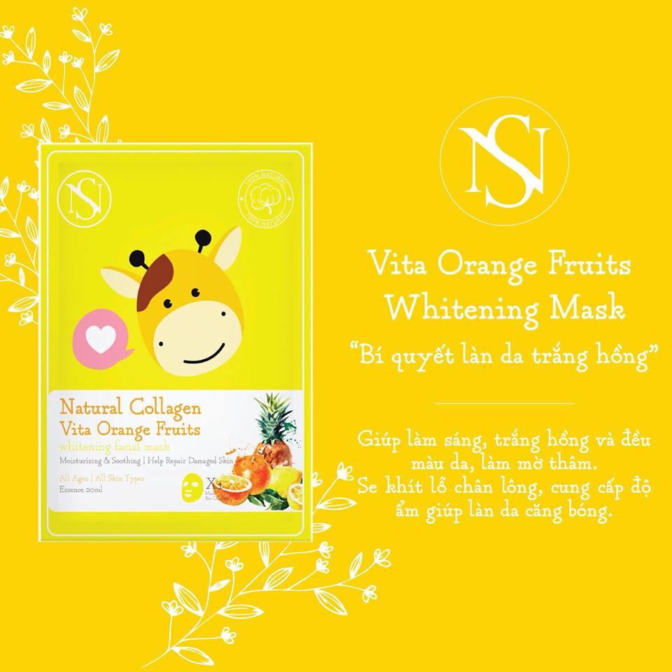 Mặt nạ NS Mask -mặt nạ Nấm Hoài Thương