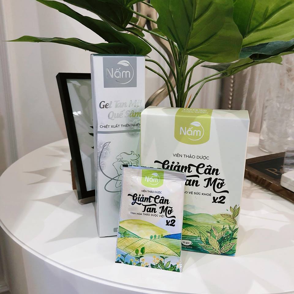 Nấm giảm cân tan mỡ x2 và gel tan mỡ Quế Sâm: bộ đôi giảm cân hiệu quả của Hoài Thương Organic