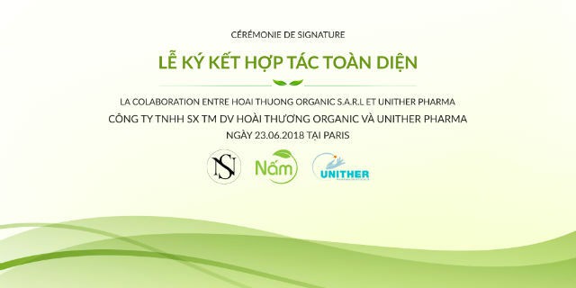 Lễ ký hợp tác giữa thương hiệu Nấm và đối tác tại Pháp