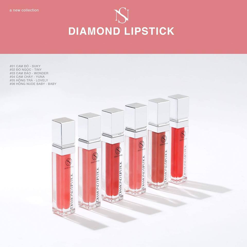 Son Kem Diamond Lipstick Hoài Thương Organic