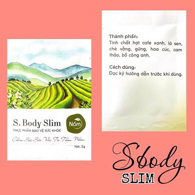 thành phần giảm cân Sbody Slim